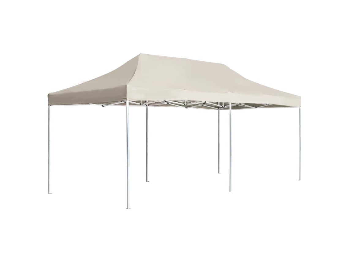Tenda de jardim VIDAXL Cream Tecido (6x3m)