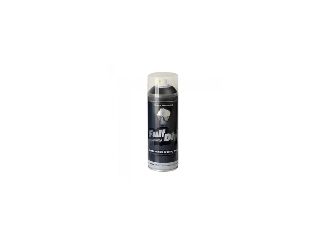 Liquid Vinyl Spray Full Dip Hyper Black Metallic 400 Ml