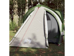 Vidaxl Tenda De Campismo Cúpula Para 2 Pessoas Impermeável Verde