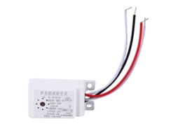 Sensor De Som Luz Com Atraso Para Lâmpada Led 220v