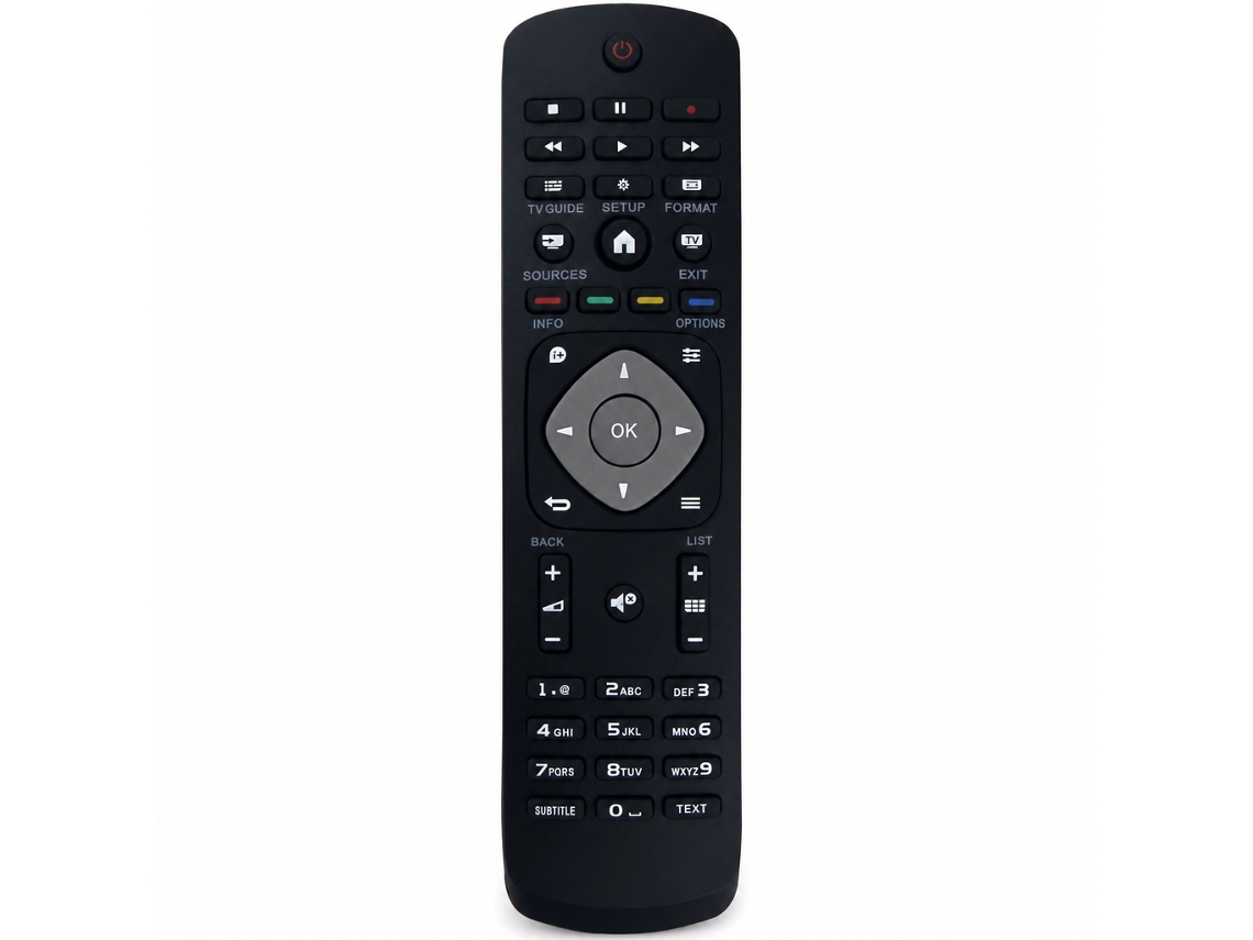 Comando À Distância Para Tv Compatível Com Philips Rm-l1225_dae