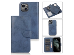 Lurelia Capa Iphone 14 Plus Couro Pu Tpu 2 Em 1
