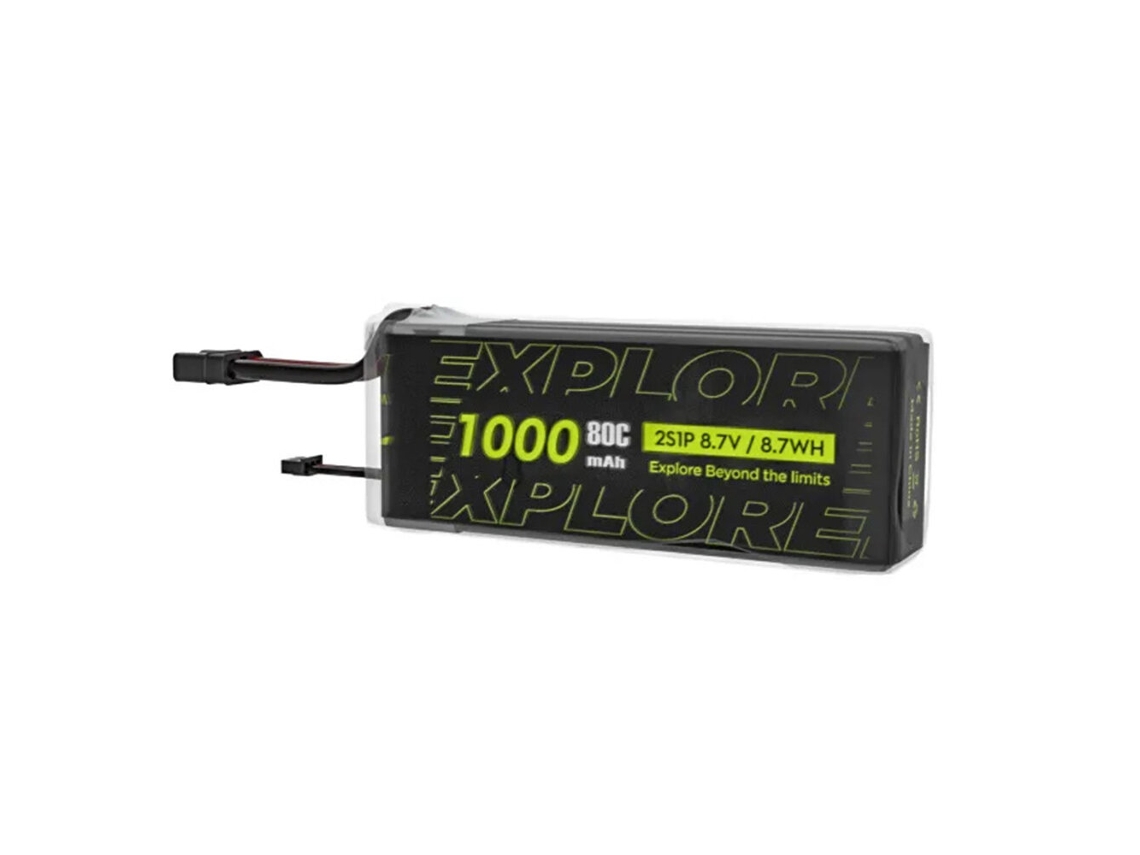 2pcs Explorer 76v 1000mah 80c 2s1p Bateria Lipo Xt30 Ficha Para Micro Quad