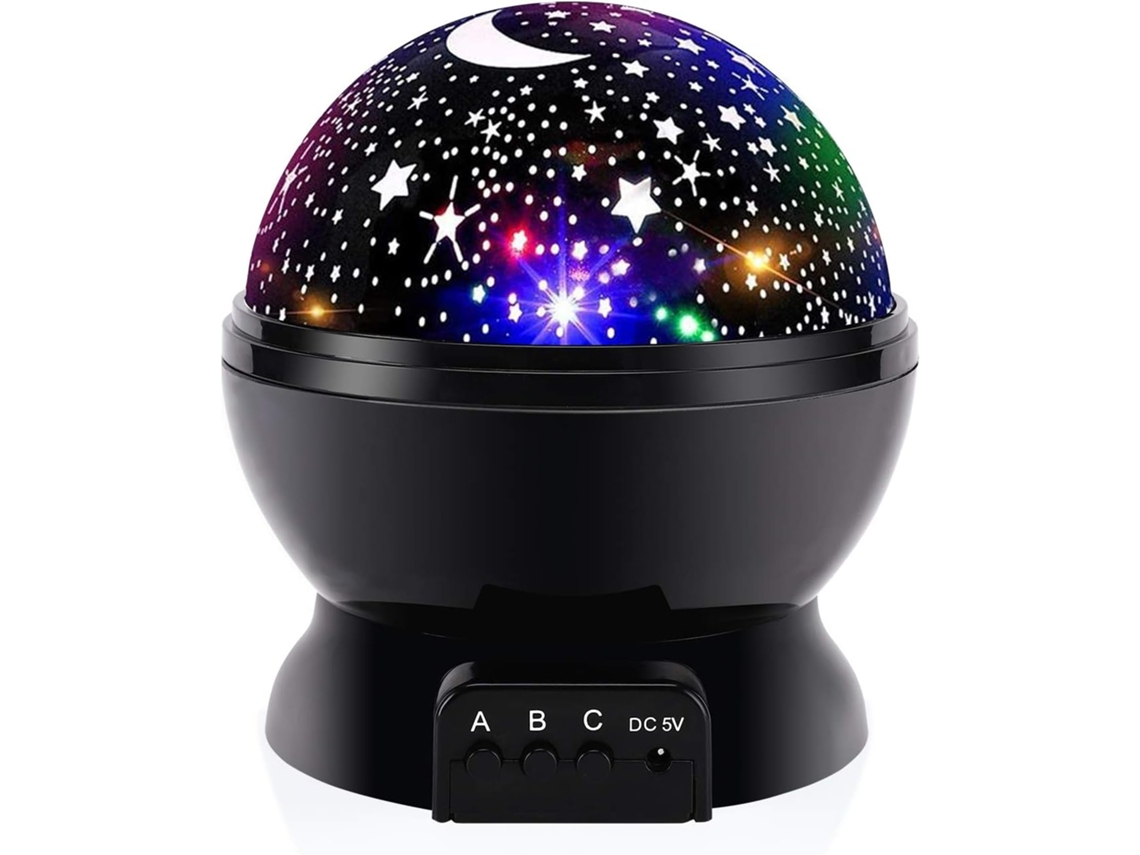 Luz Noturna Infantil, Luz Noturna Para Crianças, Luz Noturna Em Formato De Estrela, Projetor De Estrelas Em Formato Nebulosa Com Rotação 360​​ Graus