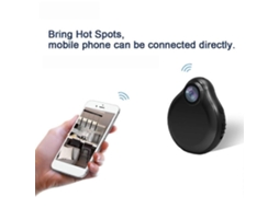Mini Câmera Portátil Wi-Fi Pequena Full HD 1080p com Visão Noturna Infravermelha TAISHENGDA
