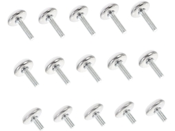 Tehaux Conjunto De 30-niveladores Ajustáveis Para Móveis, Pés De Mesa E Cadeira Parafusos Nivelamento Para Pernas Jantar