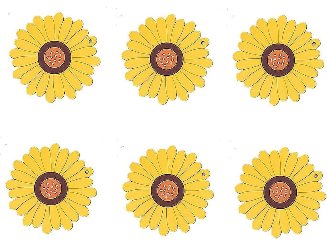 Porta-copos Decorativos Com Girassol
