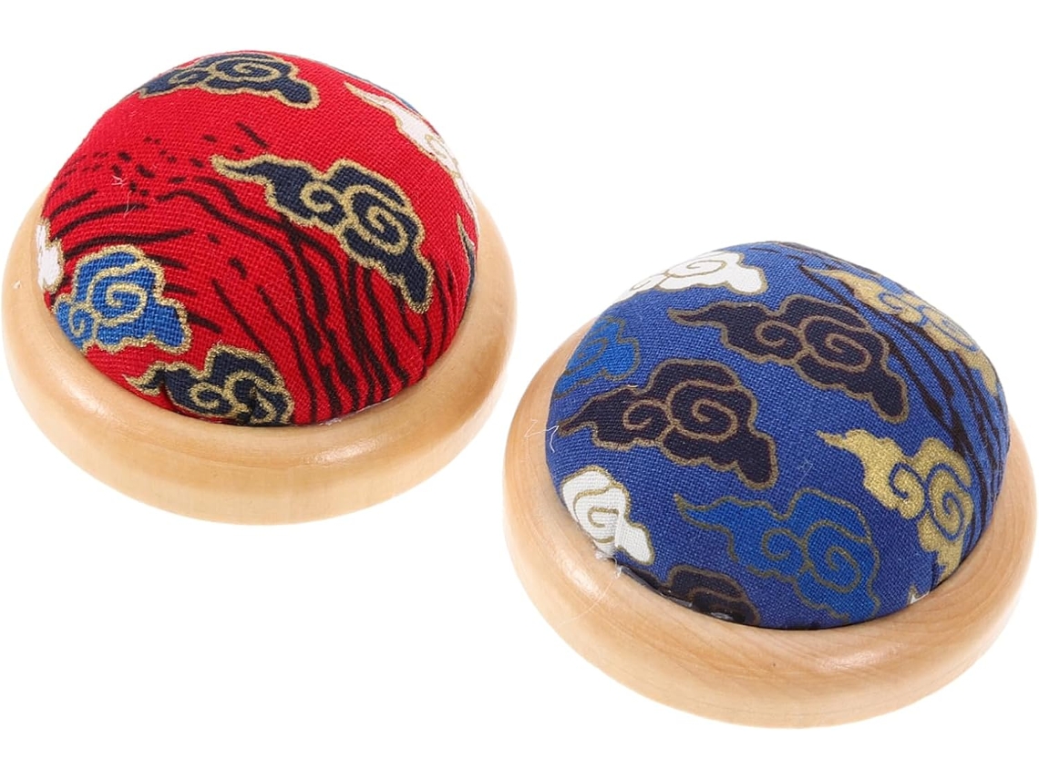 Conjunto De 2 Almofadas De Agulhas Reutilizáveis Com Design Adorável Para Acessórios De Costura E Quilting