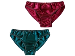 2026 braguitas de Seda de Morera para Mujer Bikini Sexy Satinadas Ropa Interior 2 Piezas Tingquan Store