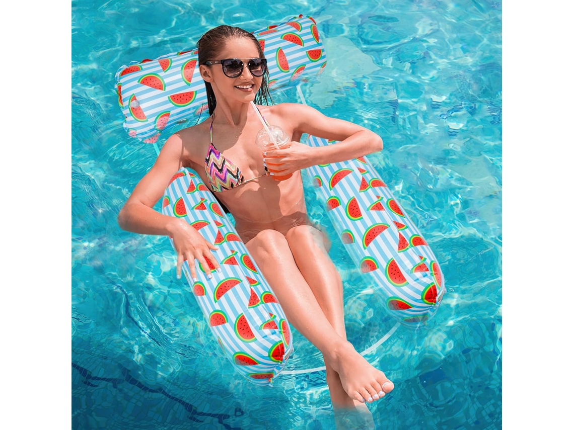 Boia De Piscina Em Formato De Rede, Cadeira Flutuante Para Piscina