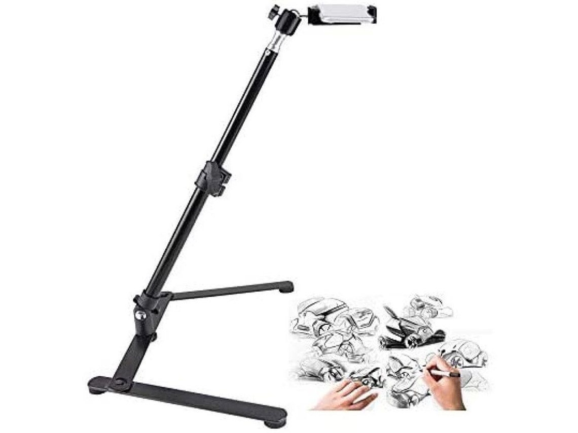 Tripé De Mesa Para Caligrafia Com Suporte Para Celular, Ideal Para Demonstrações De Artesanato E Culinária.