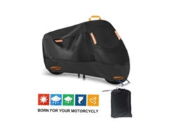 Capa Para Moto 3xl-210d, À Prova De Chuva, Com Proteção Solar E Anti-uv, Capa Para Moto Em Tecido Oxford Espesso, Capa Anti-pó E Fivela Anti-roubo Int