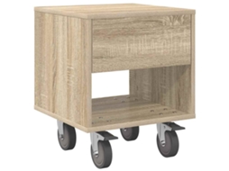 Mesa de cabeceira Carvalho Sonoma 40,5 X 40 X 48 Cm MAISON EXCLUSIVE