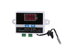 Controlador de Temperatura Led Digital 12v À Prova D'água