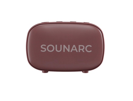 Coluna Bluetooth SOUNARC P1 5W Bluetooth 5.3 Vermelho