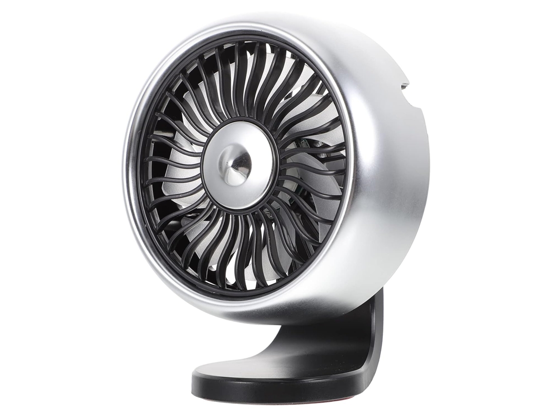 Ventilador De Carro Com Luz Led E Carregador Usb Portátil Compatível