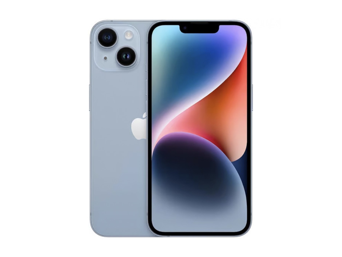 Smartphone IPhone 14 Plus 128 Go Azul Bateria Nova APPLE (Recondicionado Sinais de Uso)