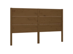 Headboard, Headboards Vidaxl Marrom Madeira De Pinho (126 X 100 Cm)