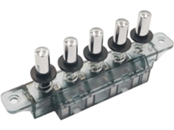 1 Chave Seletora Mq165 De 3 Teclas, 1de Intertravamento, 1de Reinicialização E Travamento, 250v Ca, 4a