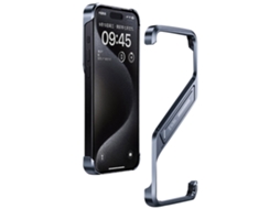 Suporte Casa Para Iphone 14 Alumínio Prateado