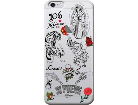 Capa iPhone 6, 6s, 7, 8  Mood Multicor