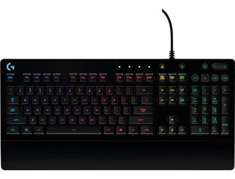 Teclado LOGITECH G213 (USB - Idioma Nórdico - Preto)