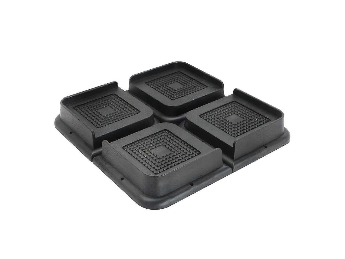 Elevadores De Móveis De Borracha Em Forma De L De 1 Polegada Para Pernas De Cama E Mesa, Conjunto De 4 Aquaforge