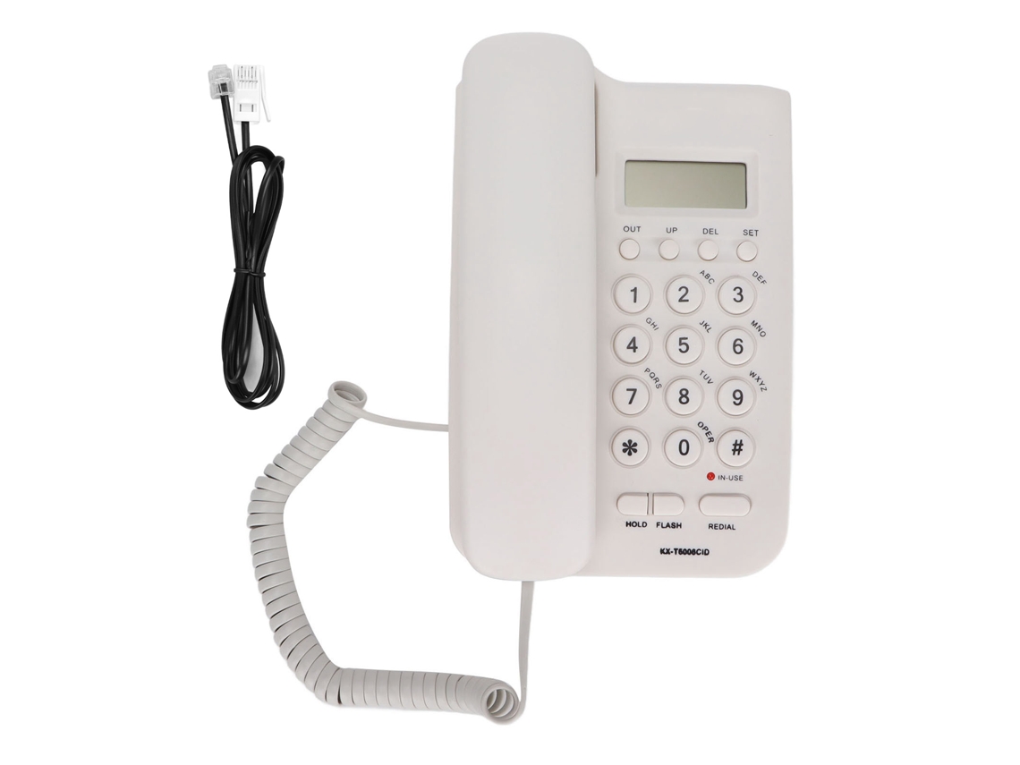 Aetheria telefone Kx t5006cid Office Home Hotel com Identificação de Chamada Semi Sem Bateria