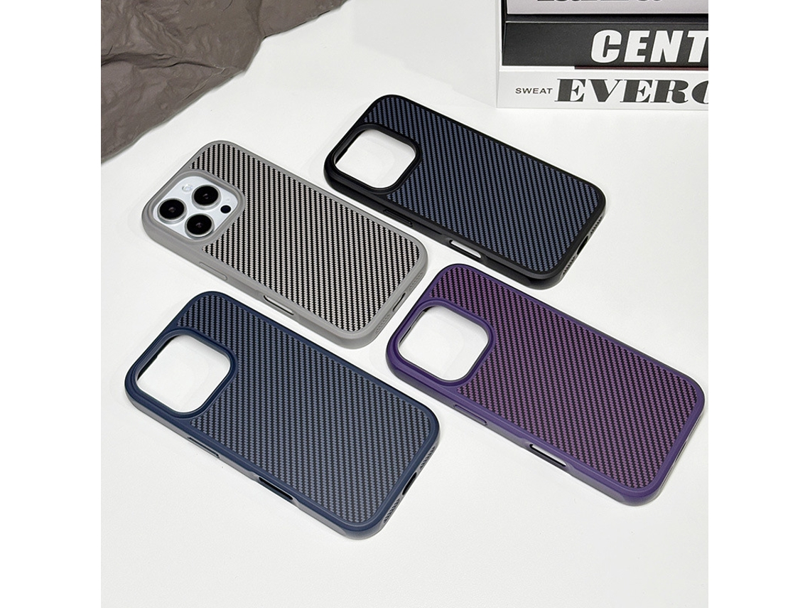 Capa Magnética Para Celular Iphone 16e Preta