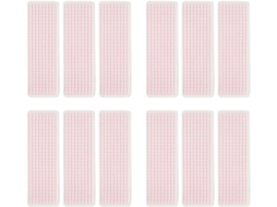 Conjunto Toyvian com 40 Paineis Decorativos de Plástico para Adesivos Washi, Design Prático e Simples para Mesa
