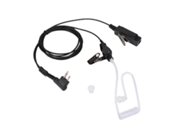 Auricular Tubular con Micrófono PTT de 2 Pines para Radios Motorola, Air Acoustic Headset | S/MARCA