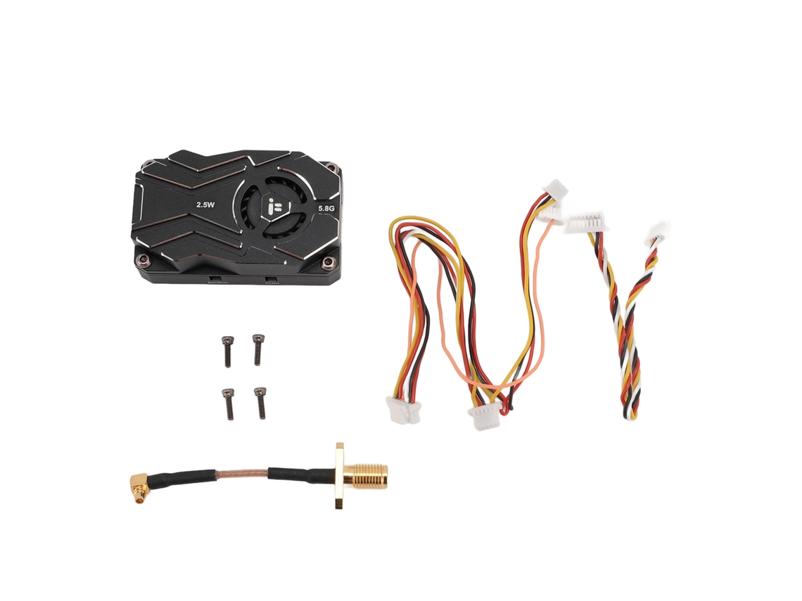 Módulo de Transmissão de Imagem Fpv 5.8g 2500mw 40ch com Porta Mmcx para Drone Vtx