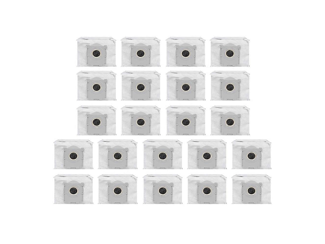 Conjunto De 22 Sacos Para Aspirador De Pó Ecovacs Deebot X8 Pro Omni / T50 Pro Omni / T50 Max Pro / Yeedi S1 4 - Acessórios Para Aspirador De Pó