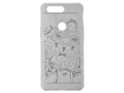 Capa LAXISCREED Oneplus 5t Dragão Anti queda Cinza