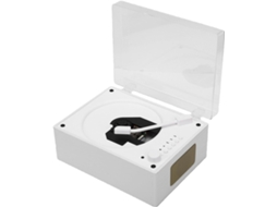 Leitor De Cd Portátil Annadue, Bt 5.1, Entrada Usb E Aux, Reprodução De Mp3 E Wma, Controle Remoto.