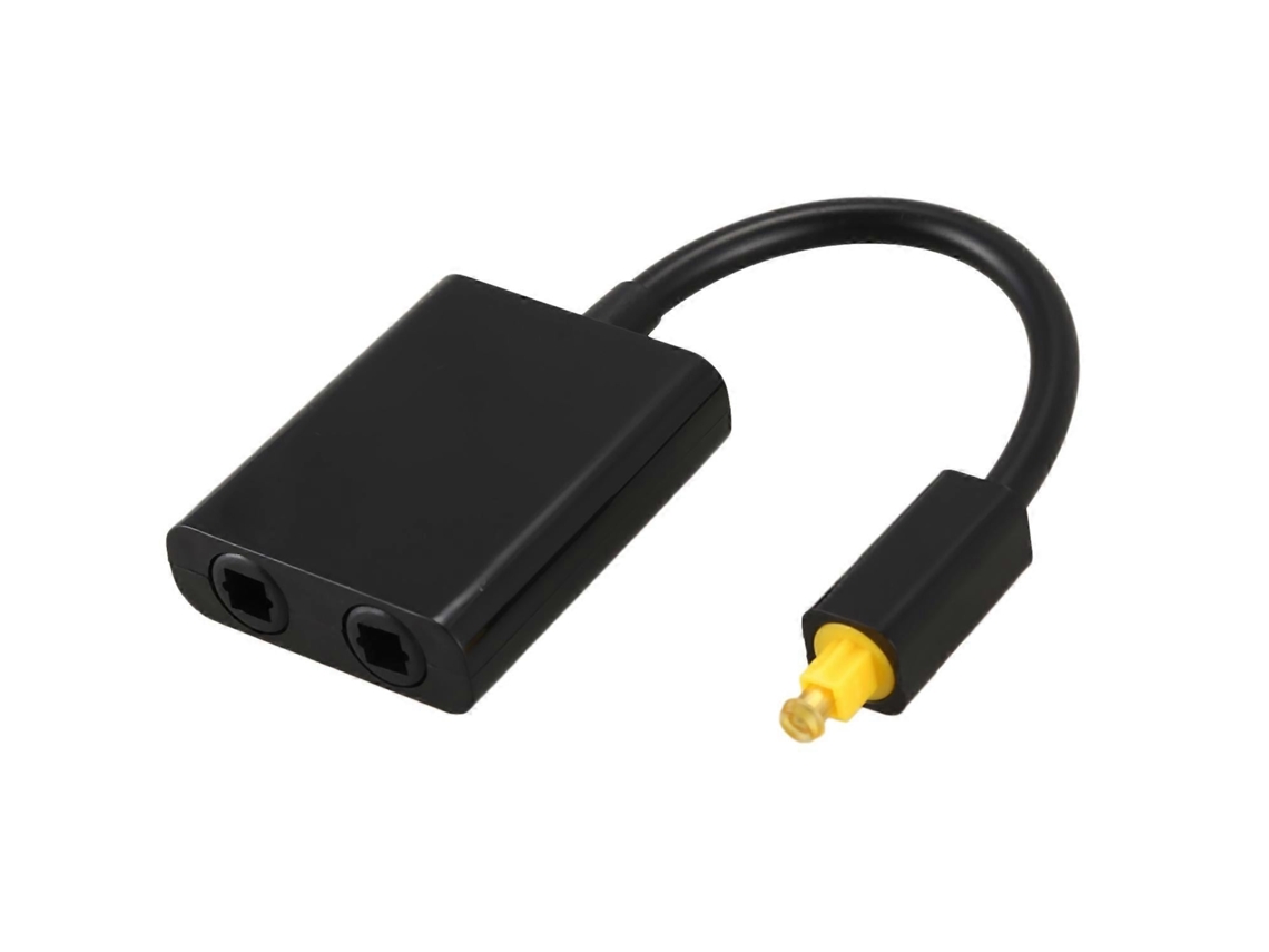 Lurelia Divisor Óptico De Áudio 1 Entrada 2 Saídas Toslink/spdif