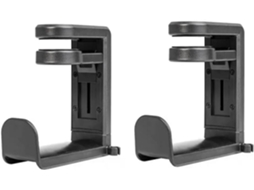 Support De Casque À Clip De Table Rotatif À 360 Degrés Sans Perçage, 2 Pièces, Accessoires De Rangement.