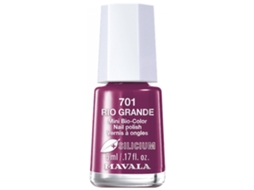 Mini Esmalte Bio Color com Silício 5 Ml Cor: Rio Grande MAVALA