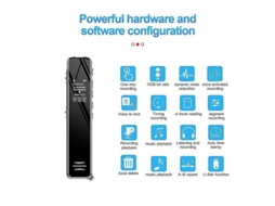 2026 gravador de Voz Q22 com Transcrição de Voz 4gb E book Ia Ruído Redução Hd Mp3