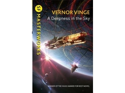 Livro A Deepness in the Sky de Vernor Vinge (Inglês)