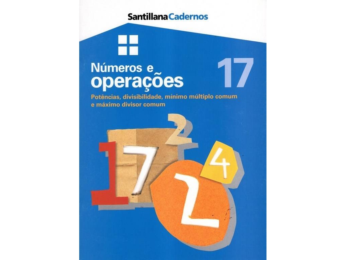 Livro Números e Operações 17 - Potencias,Divisibilidade,Mínimo Múltiplo Comum e Máximo Divisor Comum (Português)