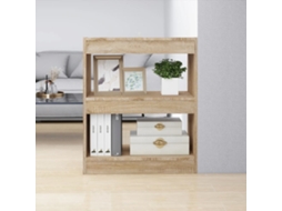 Vidaxl Estante/divisória 60x30x72 Cm Cor Carvalho Sonoma