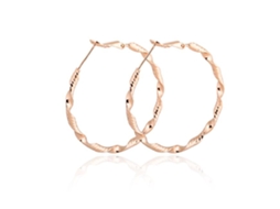 Brincos De Argola Brilhantes Estilosos Para Mulher Moda 2025
