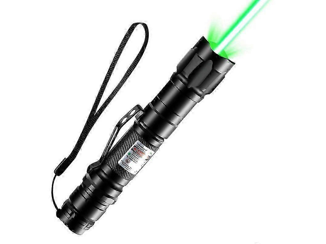 Ponteiro Laser Verde De Alta Potência, Caneta Laser Potente, Estrela, Lanterna, Luz Forte Slowmoose