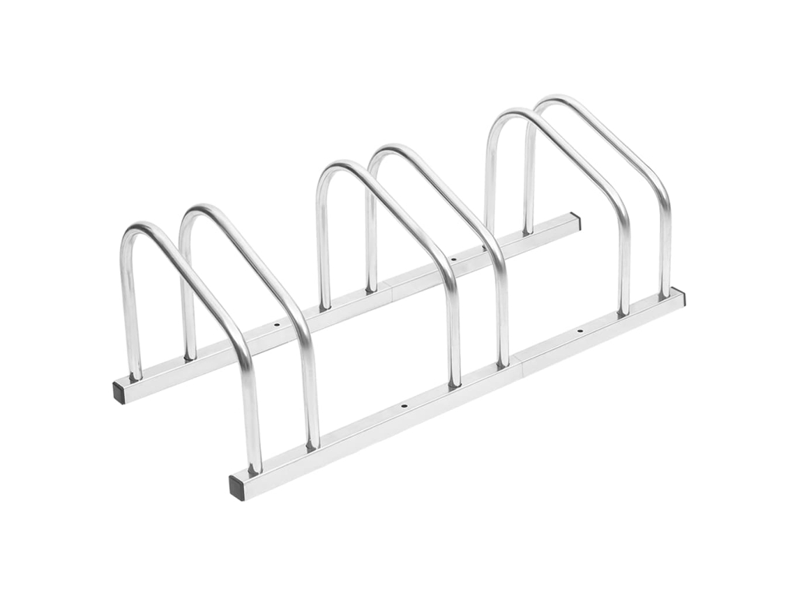 Suporte para 3 bicicletas VIDAXL aço galvanizado