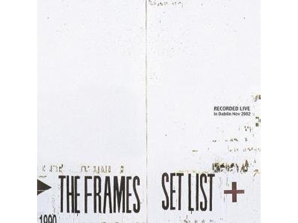 CD The Frames - Set List