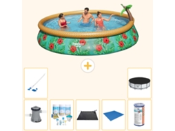 Bestway Piscina Bestway Fast Set Redonda - 457x84 Cm - 8-peças S21461