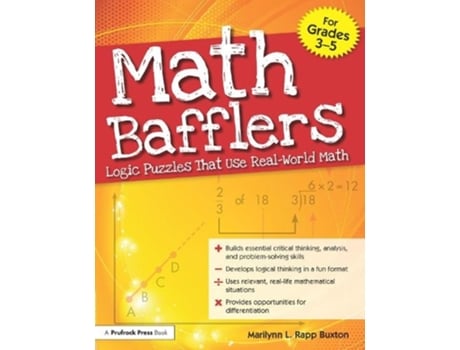 Livro math bafflers de marilynn l. rapp buxton (inglês)