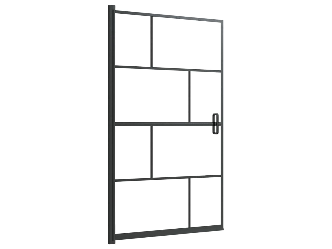 Maison Exclusive - Divisória De Chuveiro Esg 80x140 Cm Preto