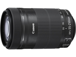 Objetiva CANON EF-S 55-250mm f/4-5.6 IS STM (Encaixe: Canon EF)